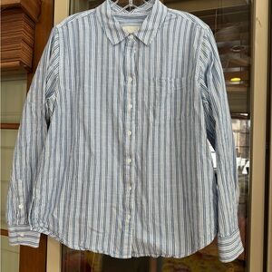 Lucky Brand Striped Button-Down Shirt